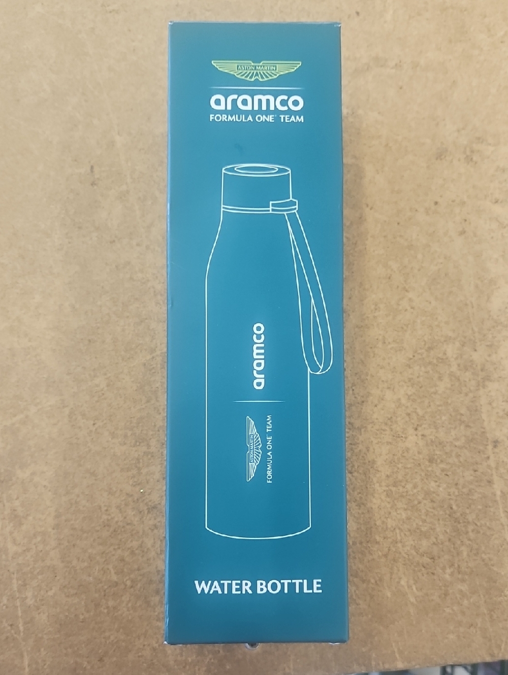 Aramco Blue Insulated Water Bottle for Men